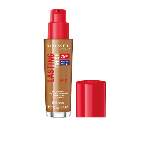 Base Líquida Rimmel Lasting Finish Full Coverage 500 Frasco x 30 ml