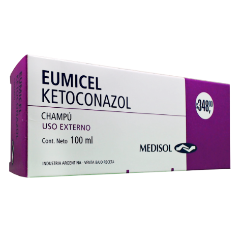 Eumicel Ketoconazol 2% Cassará Shampoo x 100 ml