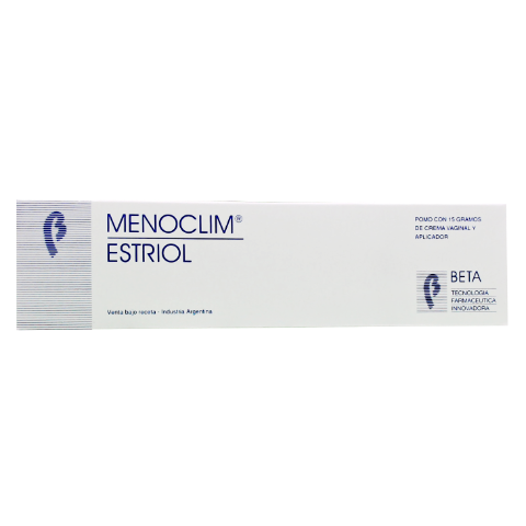 Menoclim Estriol 1 mg Beta Crema x 15 g