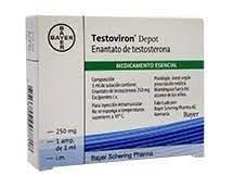 Testoviron Depot Testosterona Enantato 250 mg Bayer Caja x 1 ampolla