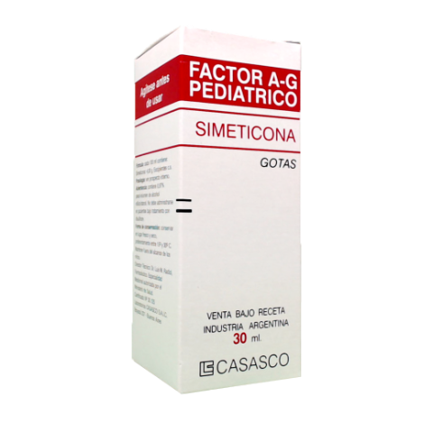 Factor Ag Pediatrico Simeticona 4g/100ml Casasco Gotas Frasco x 30 ml