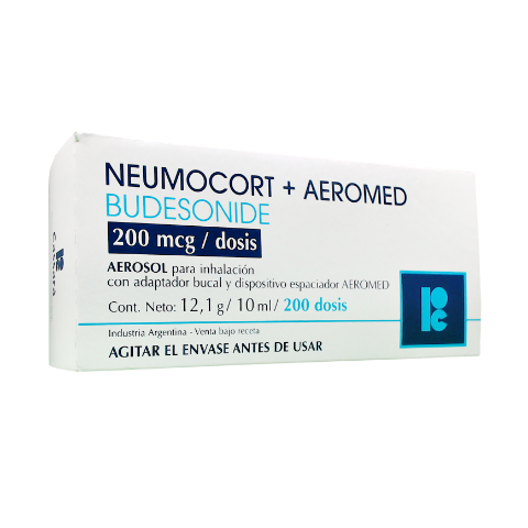 Neumocort + Aeromed Budesonide 200 mcg Biotenk Aerosol x 200 Dosis
