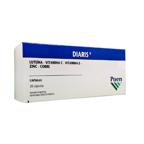 Diaris Multivitaminico Ver Formula Poen Caja x 30 Cápsulas
