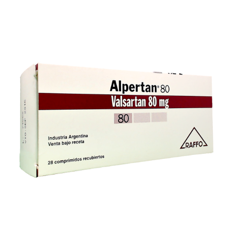 Alpertan Valsartan 80 mg Monte Verde Caja x 28 Comprimidos