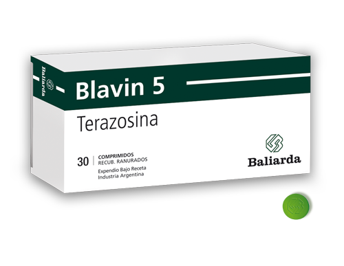 Blavin Terazosina 5 mg Baliarda Caja x 30 Comprimidos