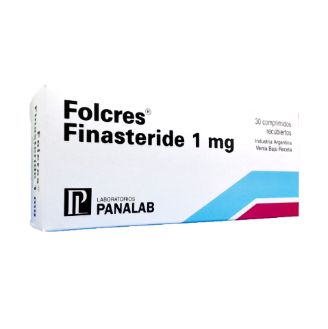 Folcres Finasteride 1 mg Panalab Caja x 30 Comprimidos