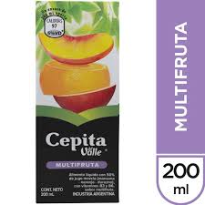 Jugo Cepita Multifrutas Caja x 200 ml