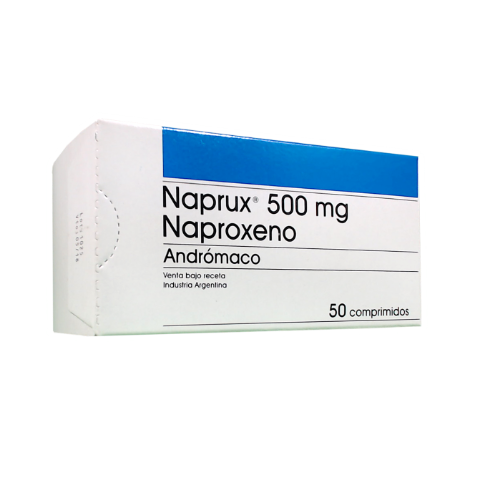 Naprux Naproeno 500 mg Andrómaco Caja x 50 Comprimidos