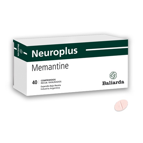 Neuroplus Memantina 10 mg Baliarda Caja x 40 Comprimidos