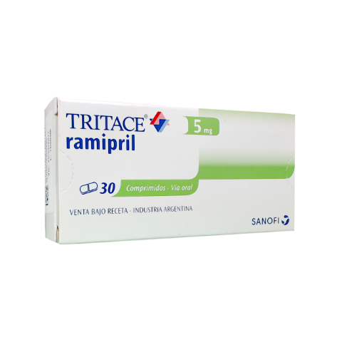 Tritace Ramipril 5 mg Pharmadorf Caja x 30 Comprimidos