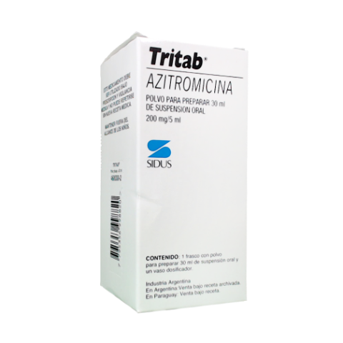 Tritab Azitromicina Richmond Frasco x 30 ml Suspensión Oral
