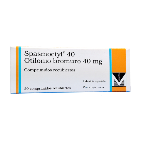 Spasmoctyl Bromuro De Otilonio 40 mg Siegfried Caja x 20 Comprimidos