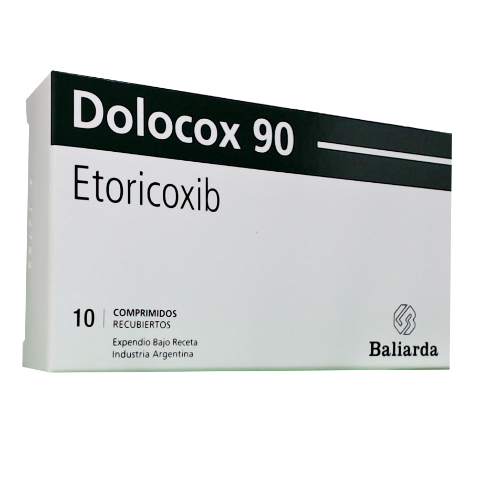 Dolocox Etoricoib 90 mg Baliarda Caja x 10 Comprimidos