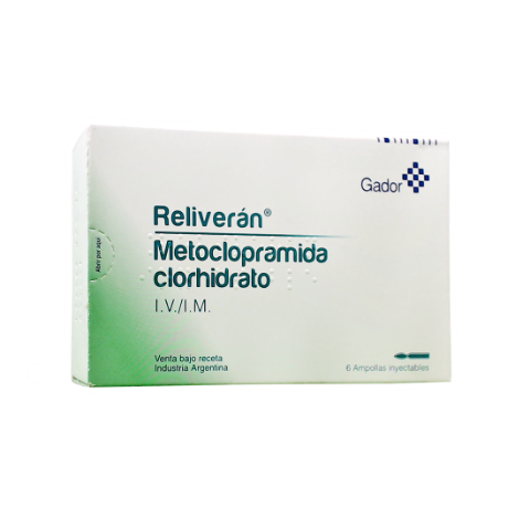 VPD RELIVERAN INYECTABLE 10 MG A X 6 X 2 ML.