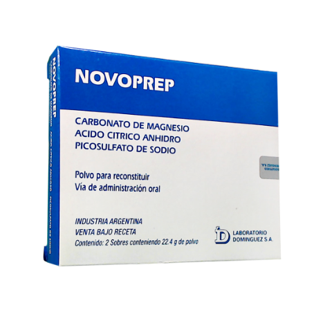 Novoprep Picosulfato De Sodio 5 mg Dominguez Sobres x 22,4 g