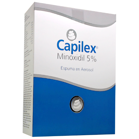 Capilex Minoxidil 5% Panalab Espuma Frasco x 60 g
