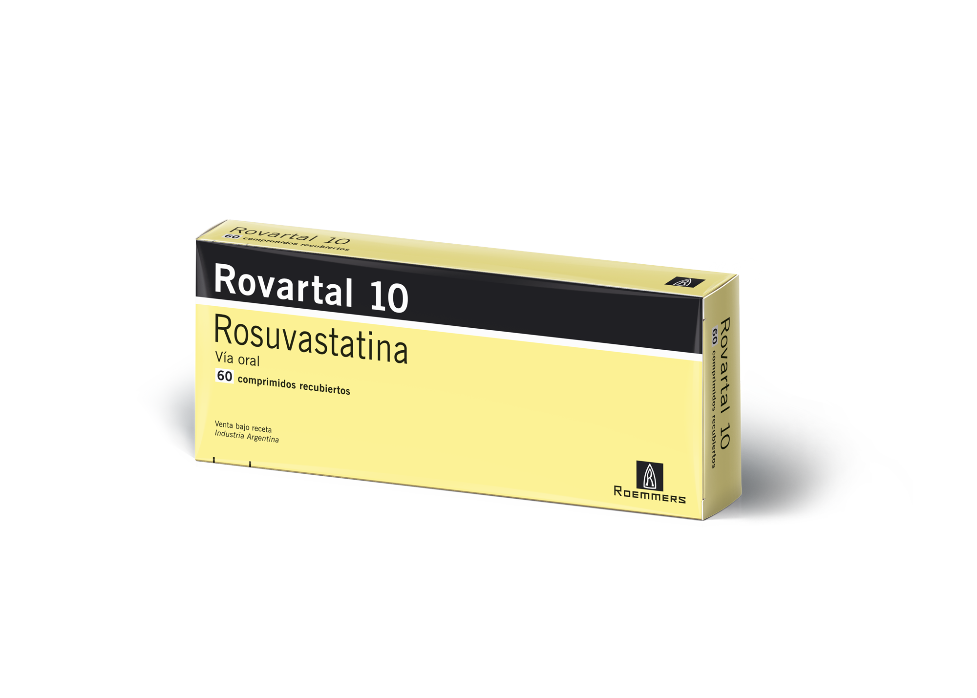 Rovartal Rosuvastatina 10 mg Roemmers Caja x 60 Comprimidos