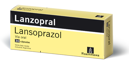 Lanzopral Lansoprazol 30 mg Roemmers Caja x 15 Cápsulas