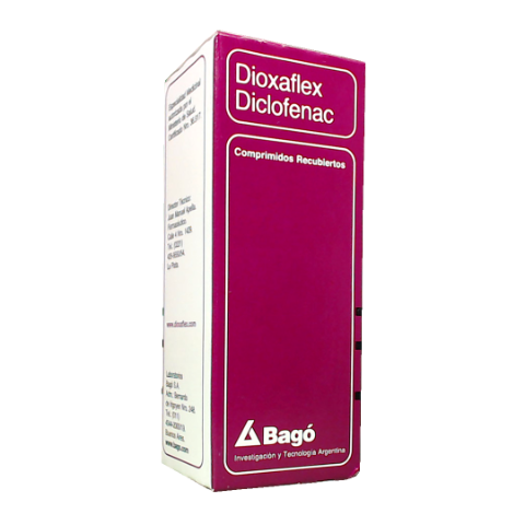 Dioxaflex B12 Diclofenac + Betametasona + Vitamina B12 Bagó Caja x 6 Ampollas