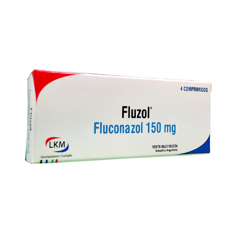 Fluzol Fluconazol 150 mg Raymos Caja x 4 Comprimidos
