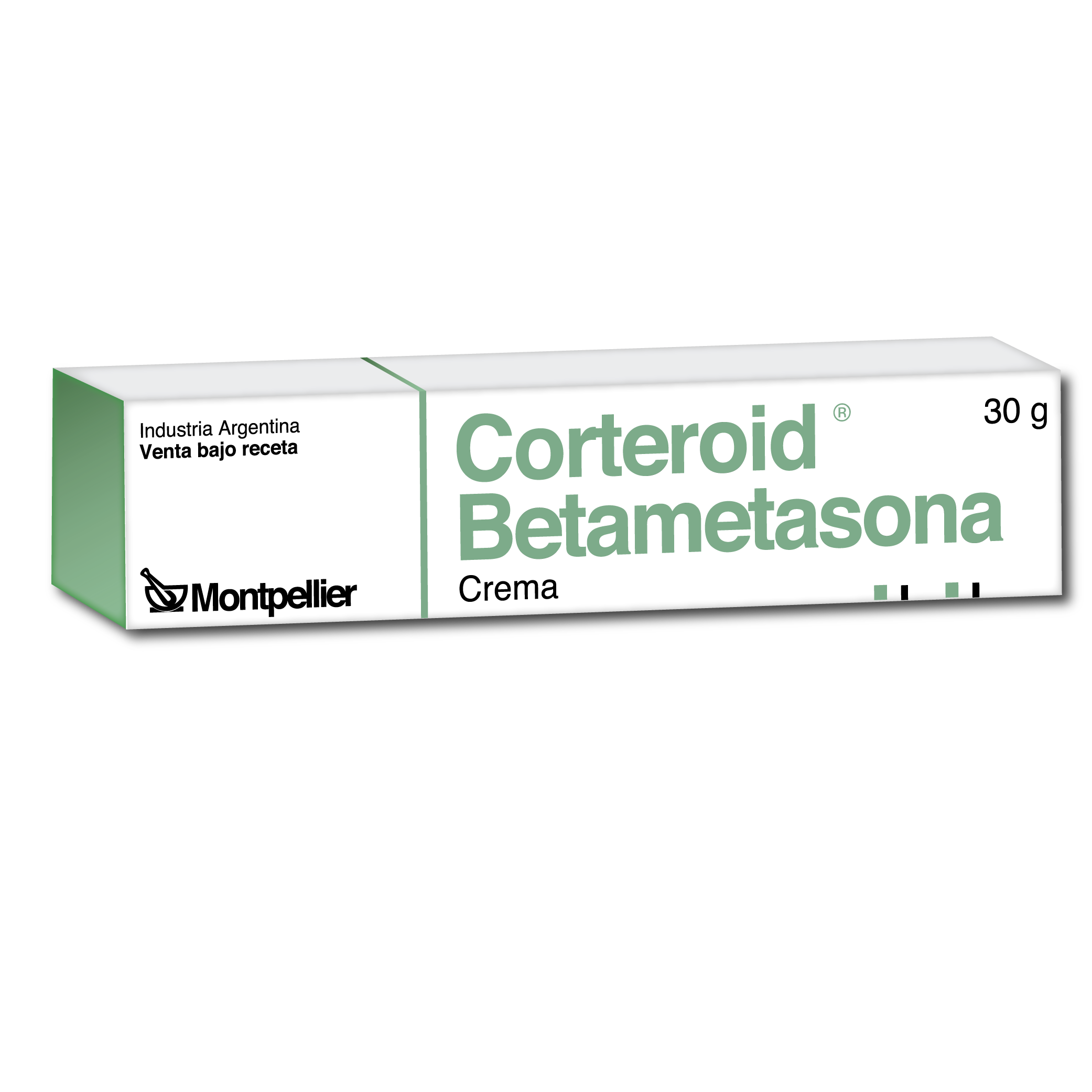 Corteroid Betametasona 0,1% Montpellier Crema x 30 g
