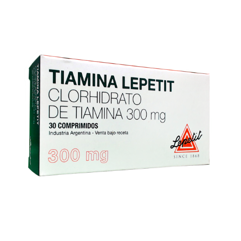Tiamina Vitamina B1 Austral Caja x 30 Comprimidos
