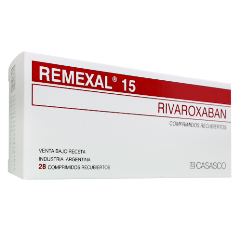 Remeal Rivaroxaban 15 mg Casasco Caja x 28 Comprimidos