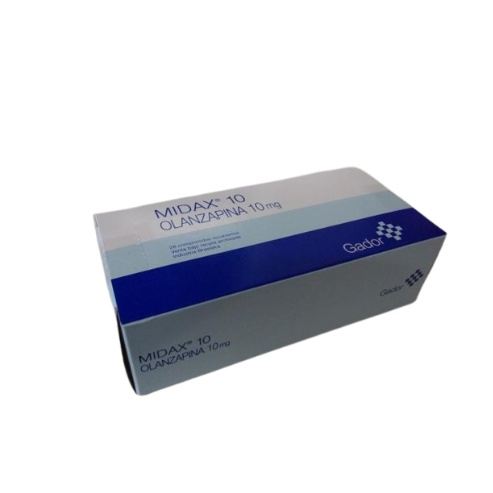 Midax Olanzapina 10 mg Gador Caja x 28 Comprimidos