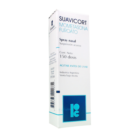 Suavicort Mometasona 50 mcg Cassará Frasco x 150 Dosis