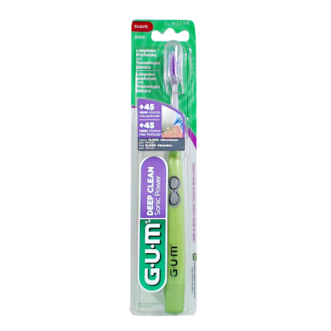 Cepillo Dental Gum Technique Deep Clean Sonic Power 4100 Suave Blíster x 1 und