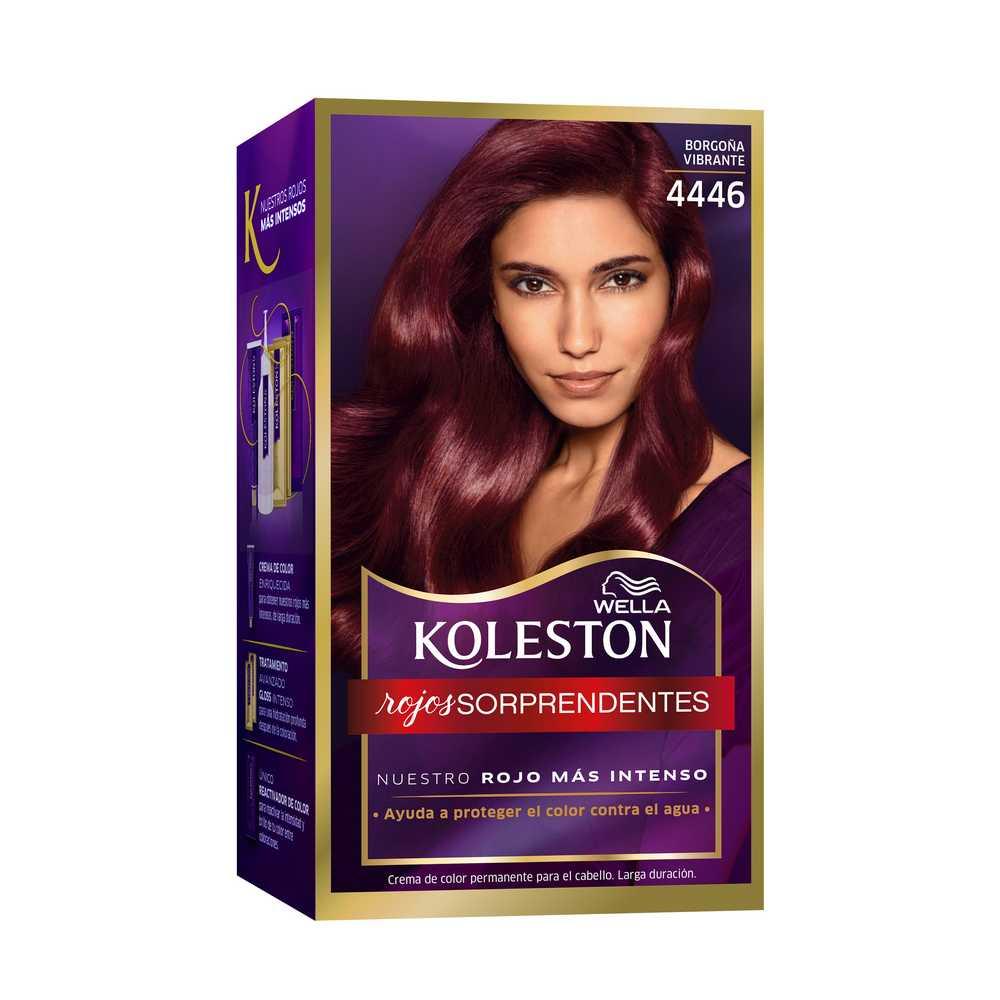 Kit de Coloración Koleston Reds Rojo Intenso Oscuro 4446 Caja x 1 und