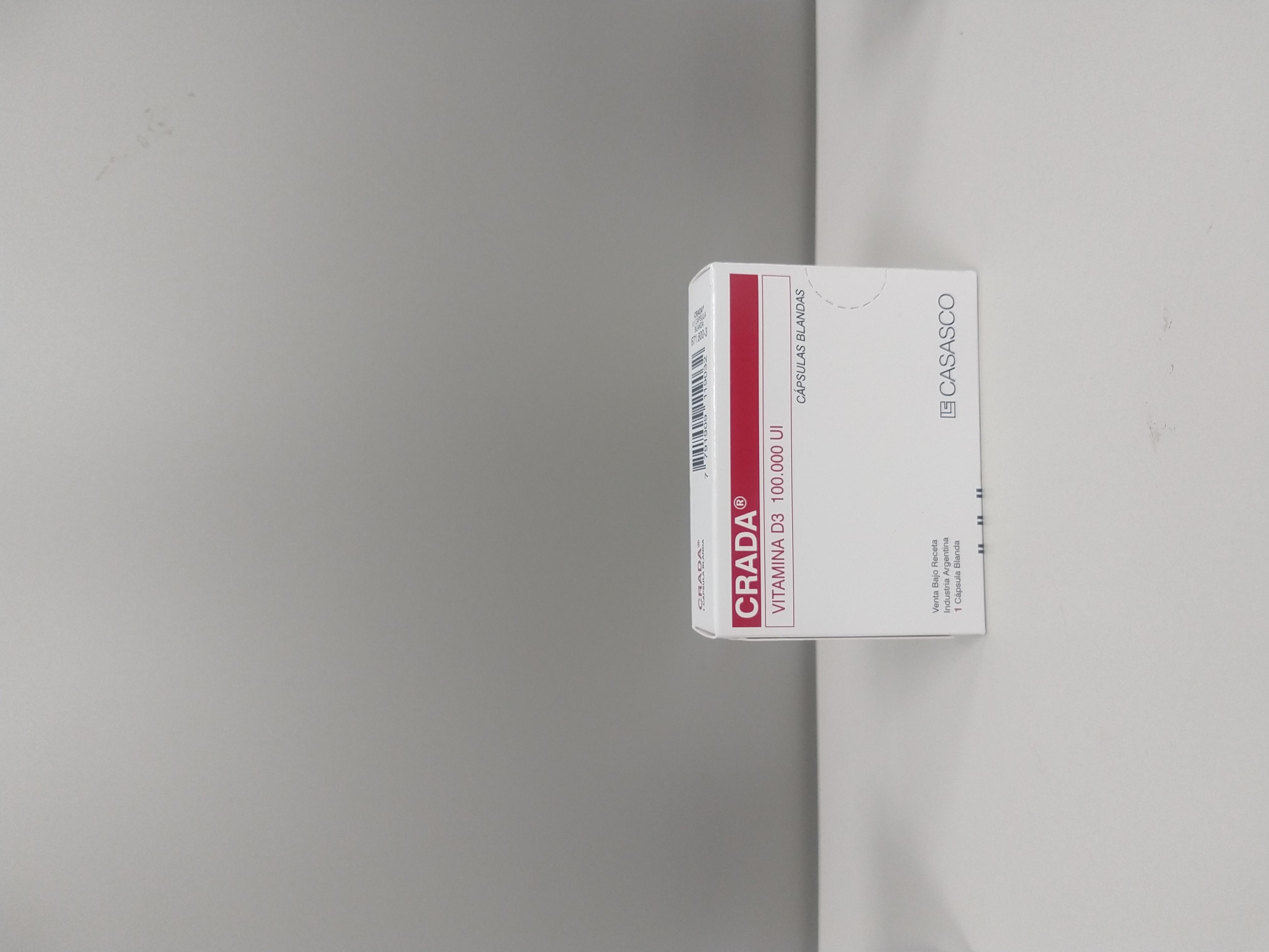 Crada Colecalciferol 2.5 mg Casasco Caja x 1 Cápsula