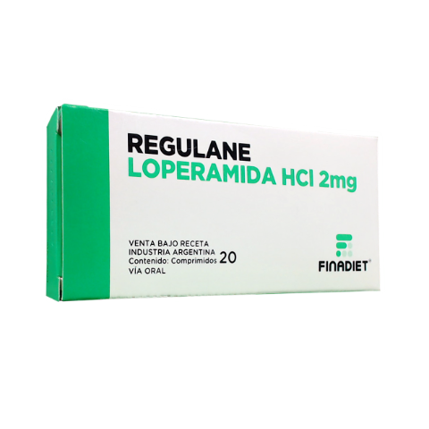 Regulane Loperamida 2 mg Finadiet Caja x 20 Comprimidos