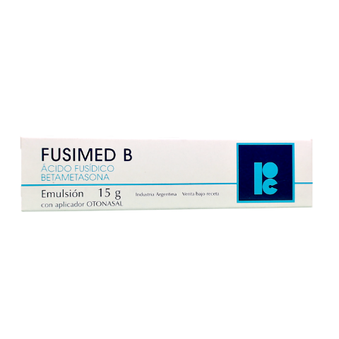 Fusimed Ácido Fusídico + Betametasona 2%/0,1% Cassará Emulsión x 15 g