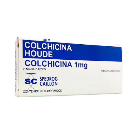 Colchicina Houde Colchicina 1 mg Ariston Caja x 60 Comprimidos