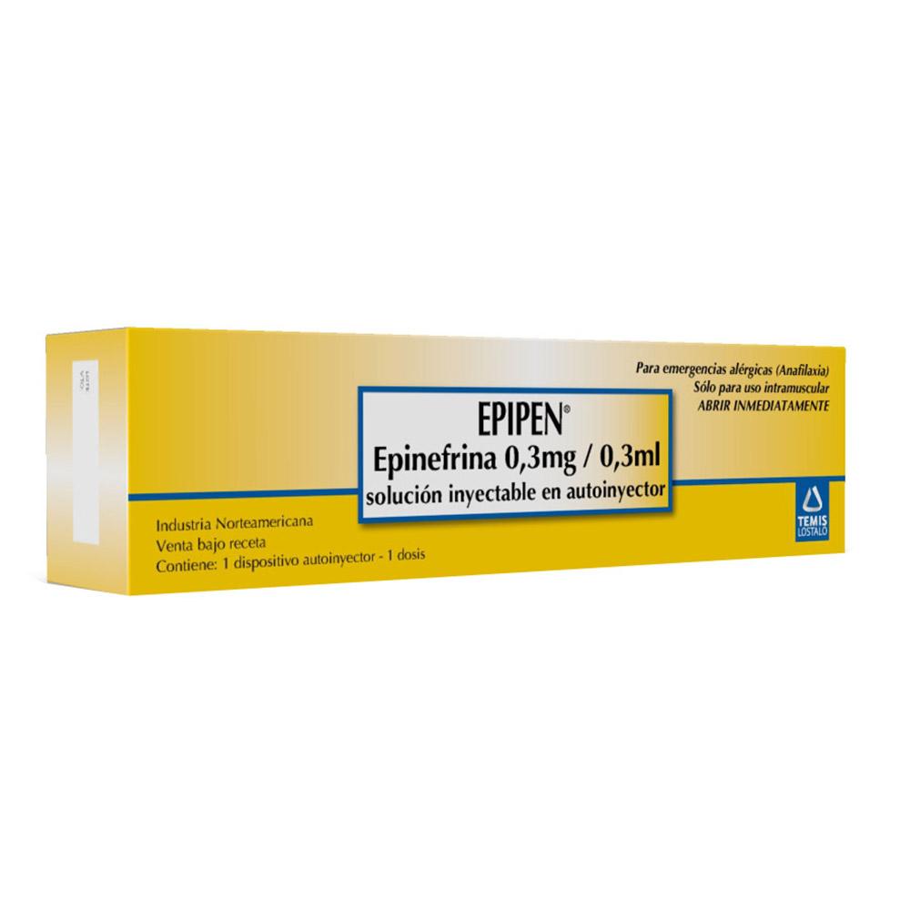 Epipen Adrenalina (Epinefrina) 0.3 mg Temis Lostaló 1 und Autoinyector