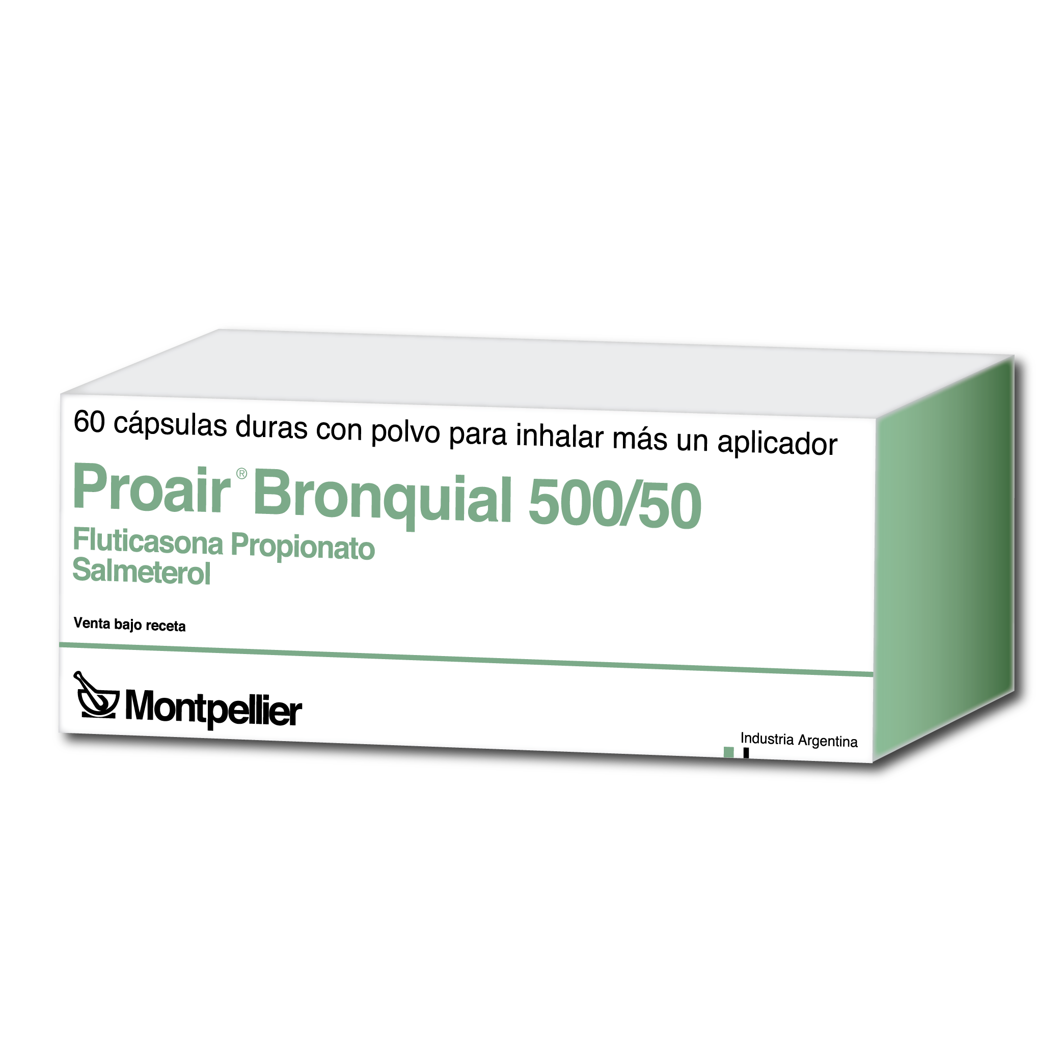 VPD PROAIR BRONQUIAL 500/50 C PS.P/INHAL X 60+APLIC..
