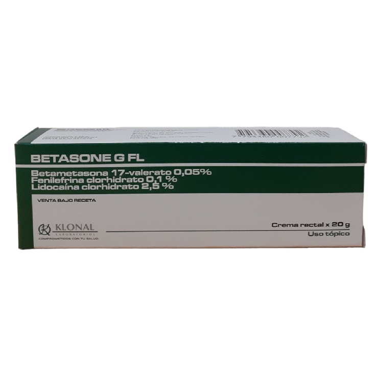Betasone-G Betametasona + Gentamicina Sidus Tubo x 20 g Crema