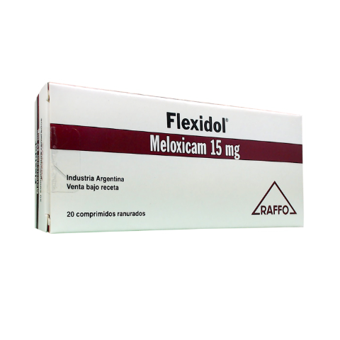 Flexidol Meloxicam 15 mg Monte Verde Caja x 20 Comprimidos