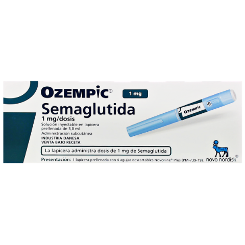 Ozempic Semaglutida 1 mg Novo Nordisk Lapicera x 3 ml