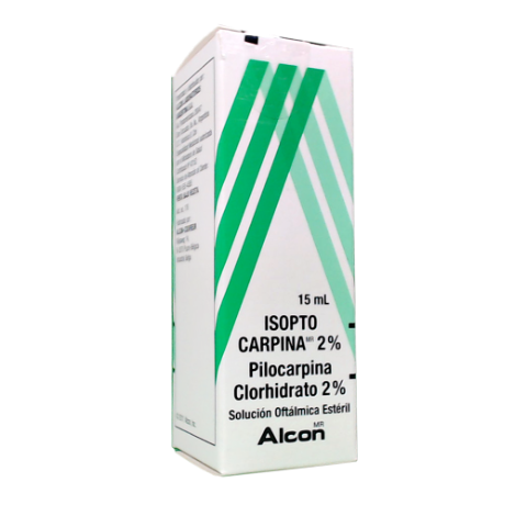Isopto Carpina Pilocarpina 2% Novartis Solución Oftálmica x 15 ml