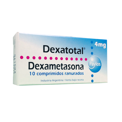 Dexatotal Dexametasona 4 mg Ariston Caja x 10 Comprimidos