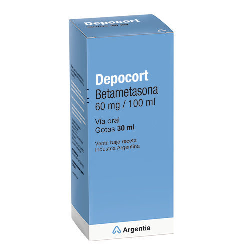 Depocort Betametasona 0.6mg Siegfried Gotas Frasco x 30 ml