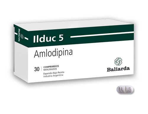 Ilduc Amlodipina 5 mg Baliarda Caja x 30 Comprimidos