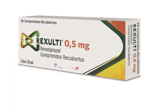 Rexulti Brexpiprazol 0.5 mg Lundbeck Caja x 28 Comprimidos