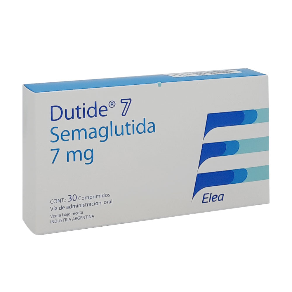 Dutide Semaglutida 7 mg Elea Phoenix Caja x 30 Comprimidos