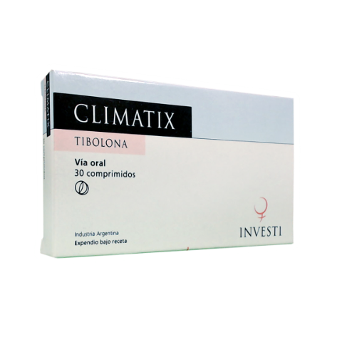 Climatix Tibolona 2,5 mg Siegfried Caja x 30 Comprimidos