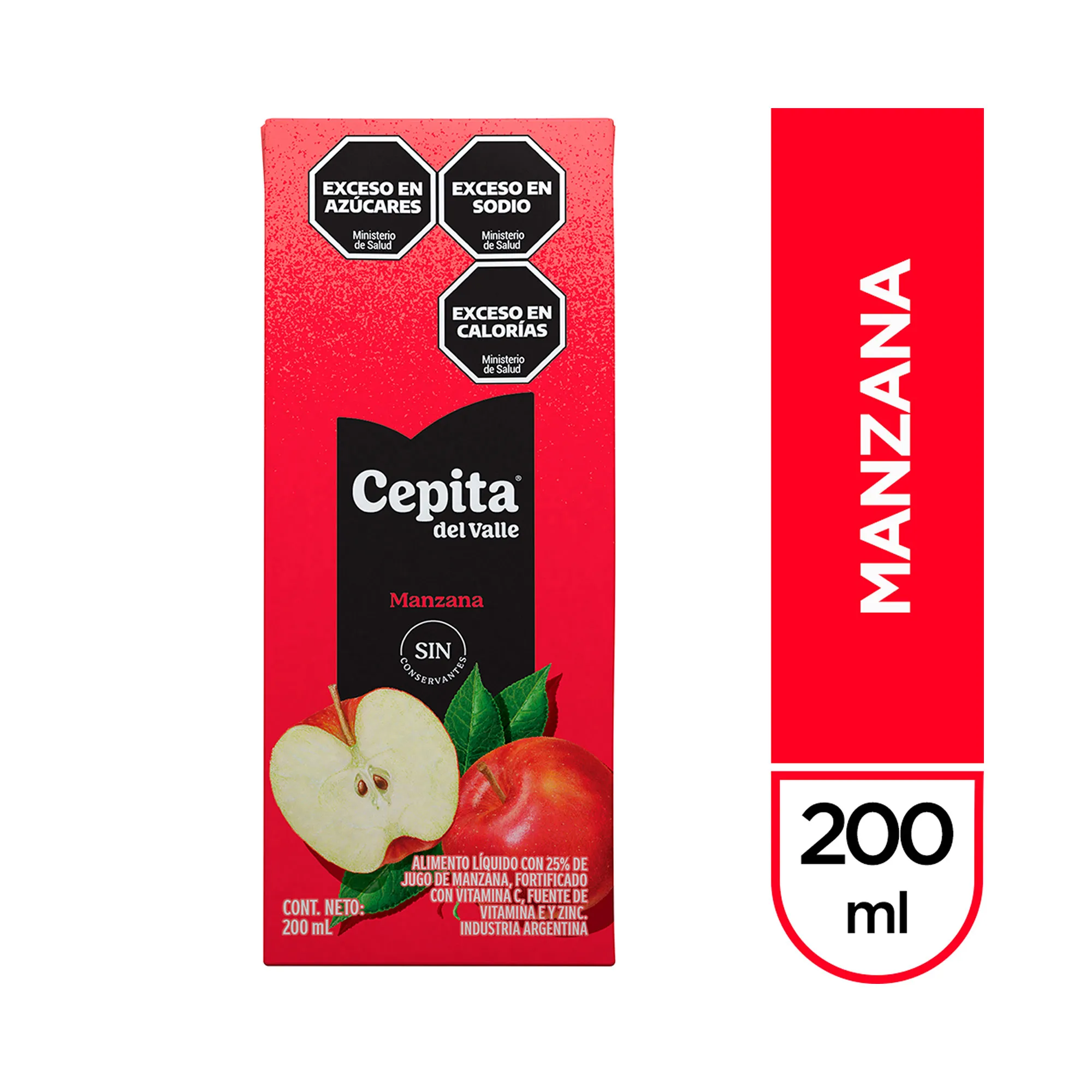 Jugo Cepita Manzana Caja x 200 ml
