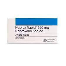 Naprux Naproeno 550 mg Andrómaco Caja x 20 Comprimidos