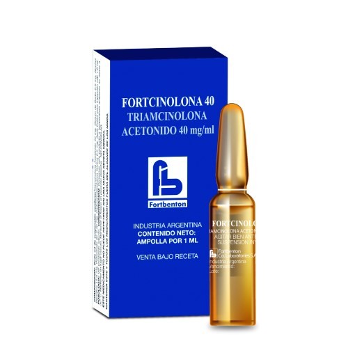 Fortcinolona Acetonida Triamcinolona 40 mg/ml Fortbenton Ampolla x 1 ml